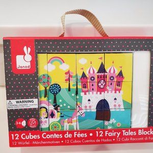 Janod 12 Fairy Tales Blocks